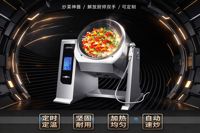 多功能滾筒炒菜機(jī)