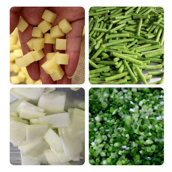 土豆丁、豆角段、蘿卜片、蔥花，切片切絲切丁切段都能做.png