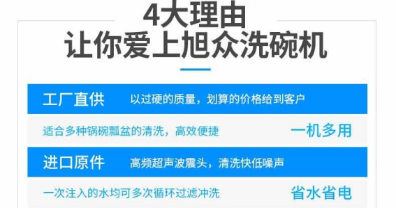 旭眾XZ-120新款超聲波洗碗機(jī)：小機(jī)身大產(chǎn)能，后廚洗碗不用愁.png